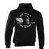 Perran Pistons Biker Hoody Hoodie Classic Bike Custom Chopper Vintage Flying Hemet White